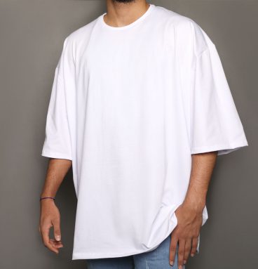 تی شرت اسپان سفید اور سایز